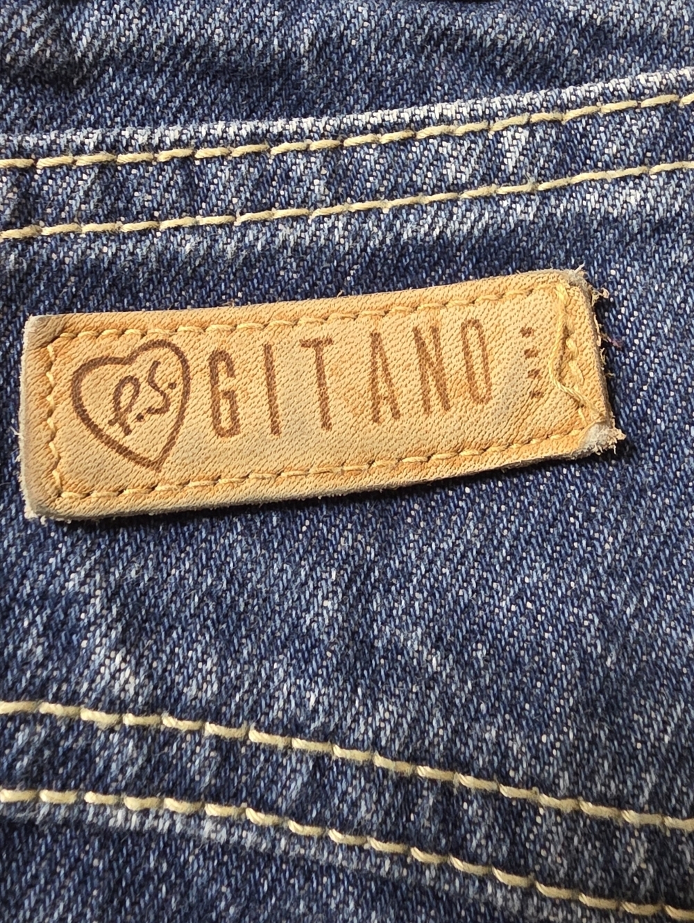 Vintage Gitano Jeans Women's 12 Short Proportionately Sized Blue 80s Mom Tapered - Picture 3 of 10